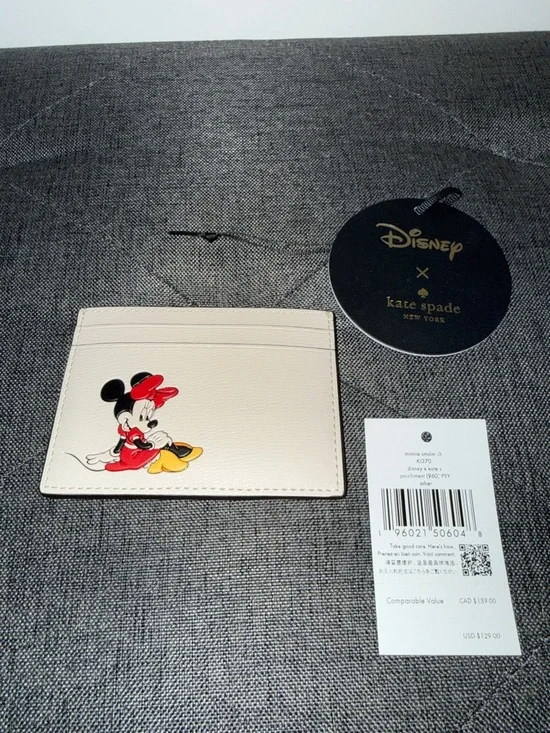 Kate Spade x Disney Minnie Mouse Card Holder - Picture 4 of 8